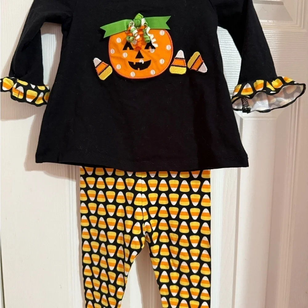 Bonnie Baby Halloween Candy Corn Outfit